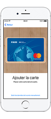 Comment utiliser Apple Pay avec la Carte PASS
