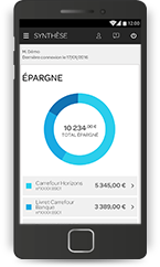 Appli carrefour banque gestion épargne