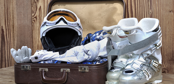 préparation valise ski